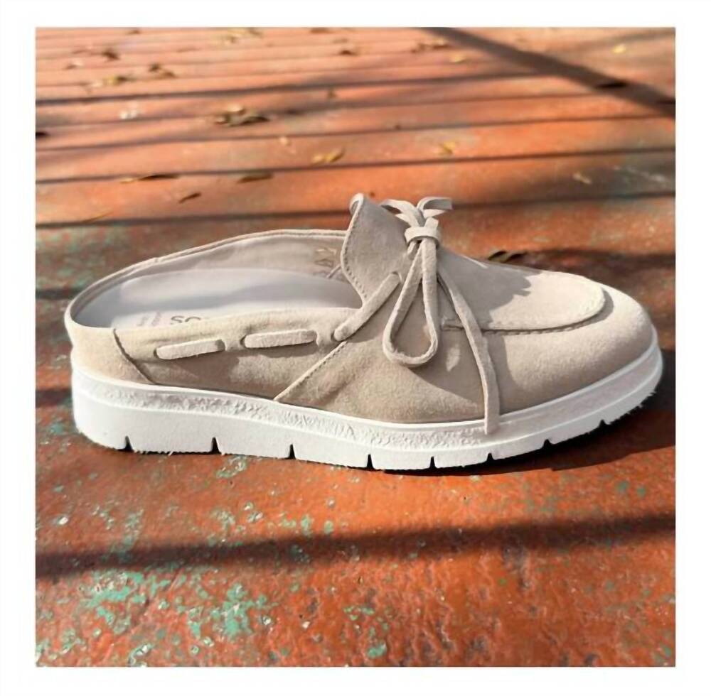 NEW SOFTWAVES women's milana mule in lino